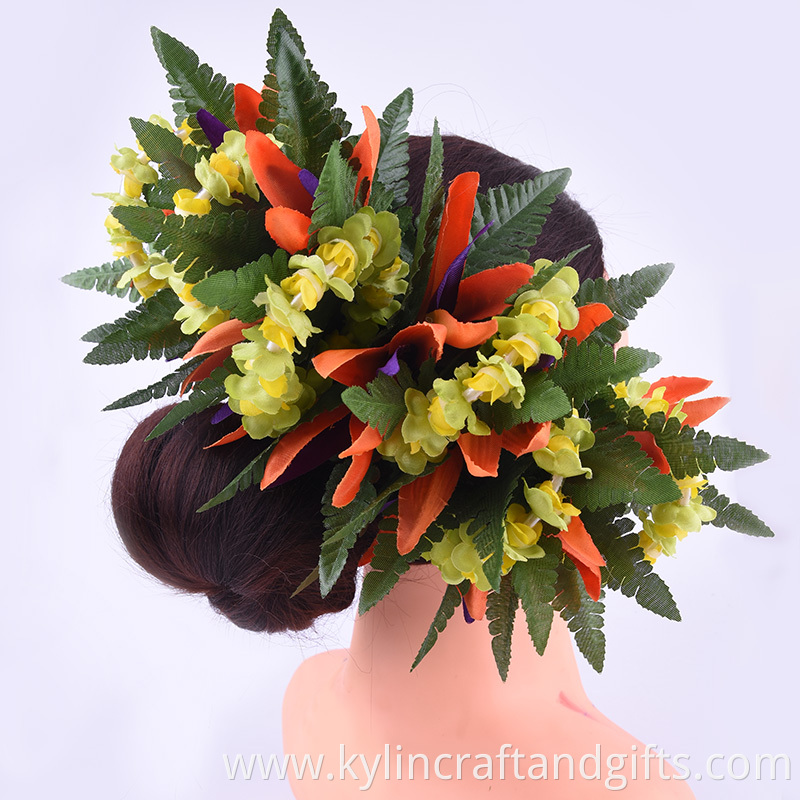 Kn Hc075 Flower Hair Comb